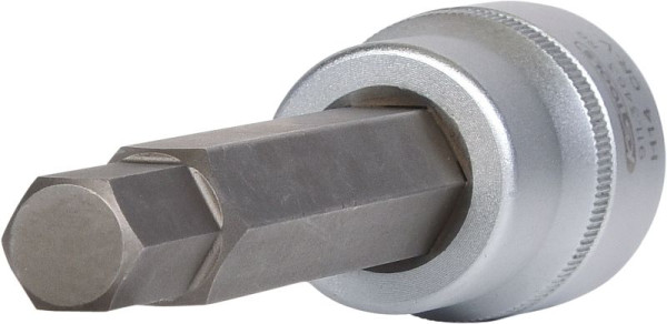 KS Tools 3/4" Bit-Stecknuss Innensechskant, lang, 14 mm, 911.3463