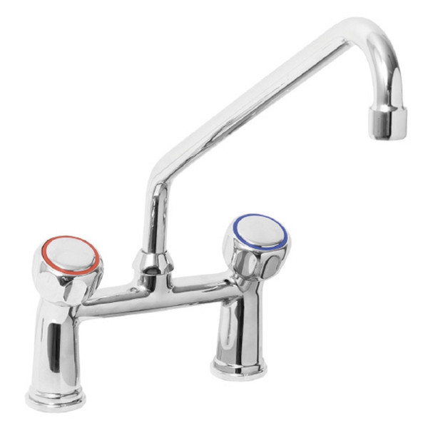 OEM Zweilochmischbatterie mit U-Auslauf, Anschluss 3/4, GDZ0002