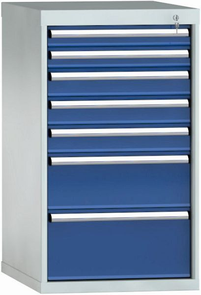 KLW Schubladenschrank, 1000 x 572 x 750 mm, 27x36 Einheiten, SEB1000-07EP-001