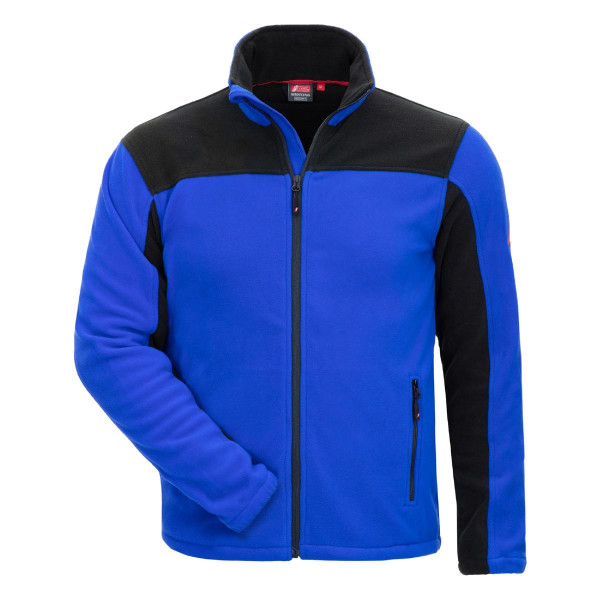 NITRAS MOTION TEX PLUS, Fleece-Jacke, Größe: XS, Farbe: königsblau, VE: 10 Stück, 7041-XS
