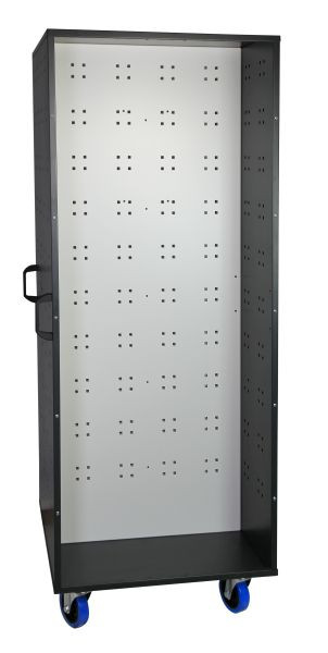 stumpf SmartCenter fahrbarer Lochplatten-Schrank, beidseitig nutzbar, Basisversion, 670-300-0-0-100