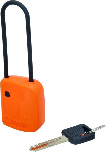 KS Tools Absperr-Vorhängeschloss, orange, Verbundmaterial, 76 mm, 117.0221
