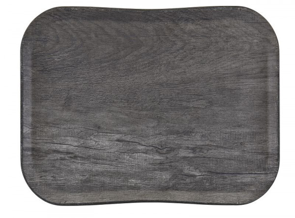 Cambro Versa Century Polyester Holzoptik Tablett 33 x 43 cm Graue Eiche, VE: 12 Stück, VTC3343TF91