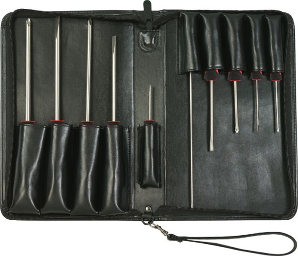KS Tools TITANplus Schraubendreher-Satz, 10-teilig PH+Schlitz, 965.2005