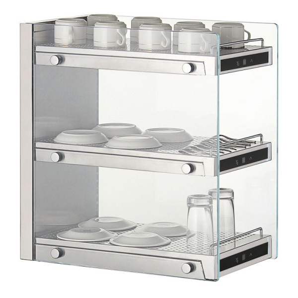 Casselin Tassenwärmer 3 Stufen, Rostfreier Stahl, CCT3N
