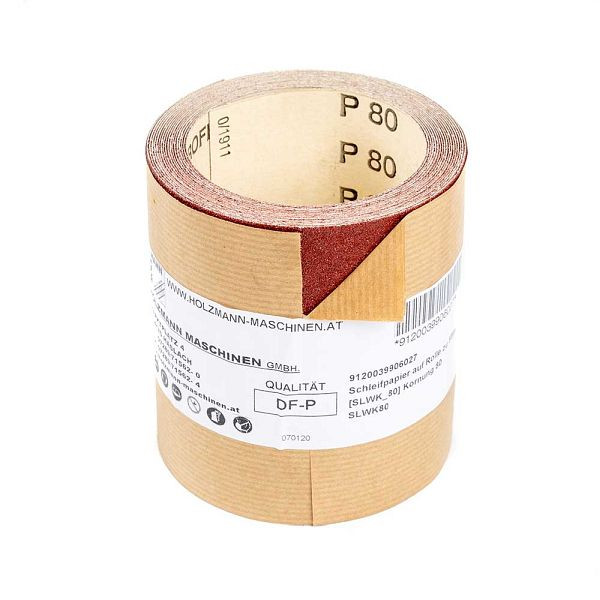 Holzmann Schleifpapier auf Rolle zu 5m K80, SLWK80