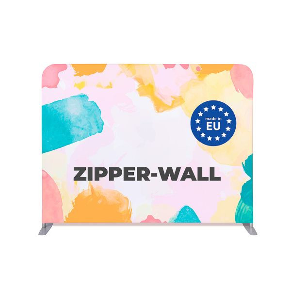 Showdown Displays Zipper Wand Straight Basic 200 x 150 cm, ZWSE200-150