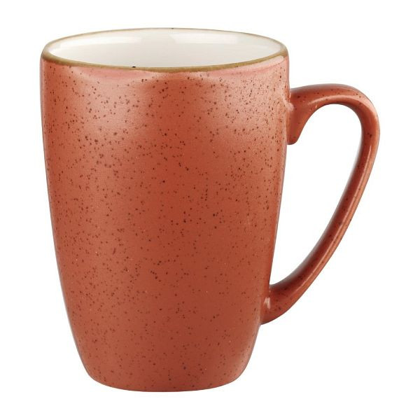 Churchill Stonecast Gewürz Orange Profil Tasse 34,08Cl (12 Stück), FF691