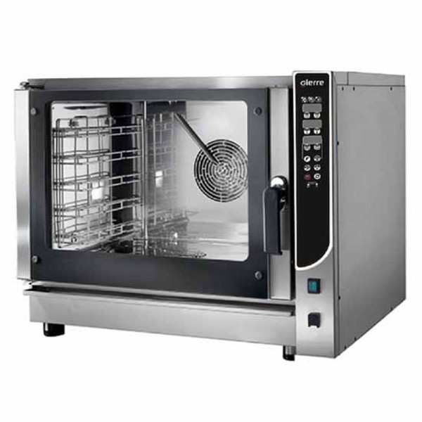 Gierre Elektro-Kombidämpfer 6x GN 1/1 - 60x40 cm, Direkteinspritzung und automatischem Reinigungssystem, AIB0071