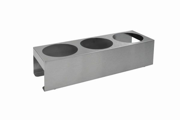 Schneider Ständer für Druckknopf-Dosierspender, Edelstahl 400x130x100 mm rund, 152990