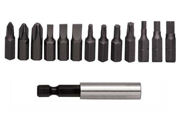 GEDORE red Bit-Box 1/4 PH + SL + TX + 6-kant + Bithalter, 14-teilig, 3301347