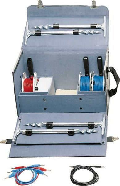 Gossen Metrawatt Erdungsmessset in Tragtasche mit Raum für das Geohm C, E-SET 5, Z590B
