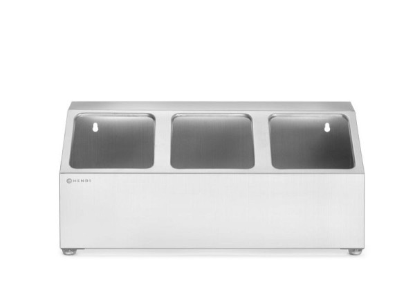 Hendi Halterung für GN-Behälter, 3x GN 1/6, 820032