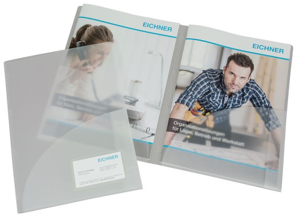 Eichner Präsentations-/Angebotsmappe, Transparent, VE: 10 Stück, 9038-00747