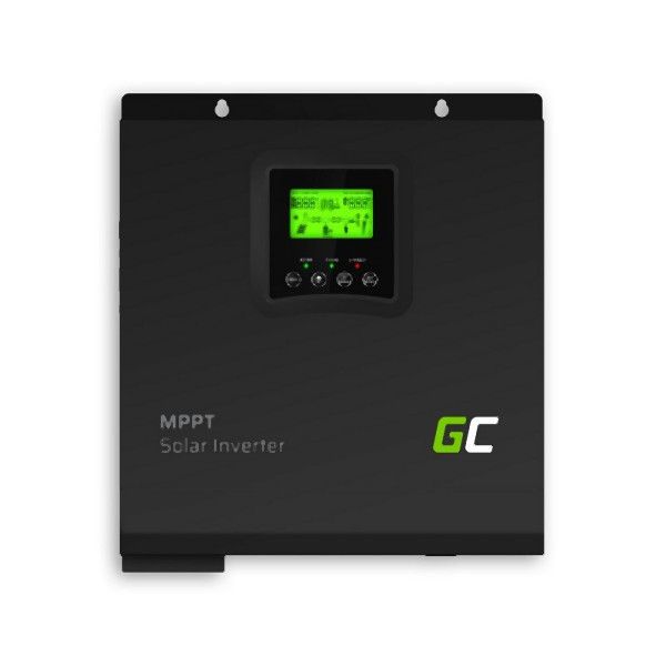 Green Cell Solar Wechselrichter Off Grid Inverter MPPT Ladegerät 24VDC, 3000W, INVSOL02