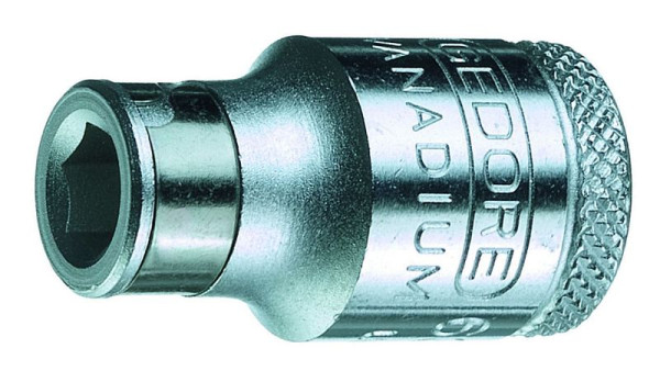 GEDORE Bit-Adapter für Knarre 1/4" 6-kant x 3/8" 4-kant, 1973312