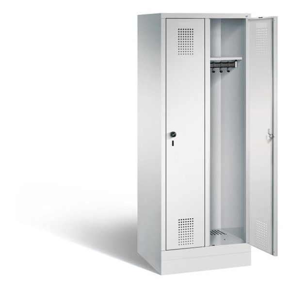 C+P Spind Evolo, H1600xB610xT500mm, Farbe: Lichtgrau, 480206-20 S10041