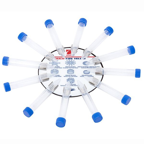 OHAUS Horizontaler 15-ml-Röhrenhalter, Zubehör für Labor-Mischgeräte, 83041275