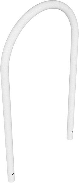 Schake Rundbügel aus Stahlrohr Ø 48 mm x 2,5 mm zum Einbetonieren, ohne Querstrebe, Gesamtbreite: ca. 650 mm, feuerverzinkt, 448_065