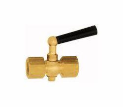 Wika Manometer-Absperrhahn, Muffe - Muffe, Gewinde 1/4, 102641, 4047322122689