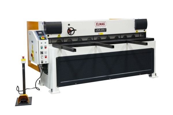 ELMAG Mechanische Tafelblechschere, Mod. LRGM 2550-4mm-NC Steuerung-Hinteranschlag 750mm, 81347