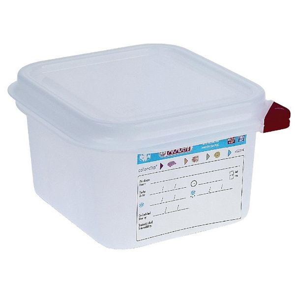 Araven GN1/6 Vorratsbehälter 1,7L, VE: 4 Stück, farbcodiert, DL980