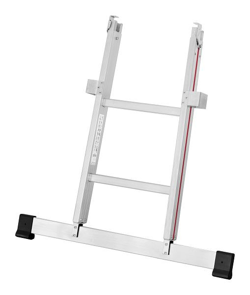 HYMER Glasreinigerleiter, Unterteil für Längenausgleich, 2 Sprossen, Länge 0,90 m, 501702