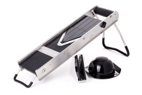 Hendi Mandoline V-förmig, Edelstahl und Kunststoff, 222676