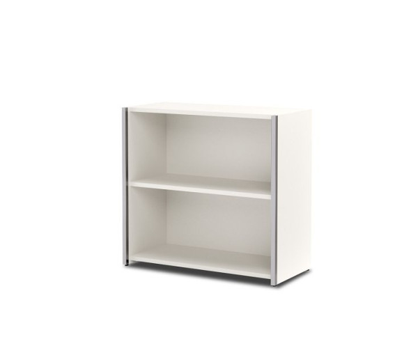 Kerkmann Einzelregal, 2 OH, Aveto, B 800 x T 380 x H 760 mm, Weiß, 13453010
