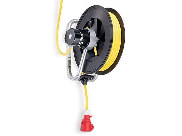ELSPRO Federzugleitungsroller AMRUM, 22 m Leitung 5 G 2,5 mm² mit CEE-Kupplung 5 x 16 A/400 V, 4685110A