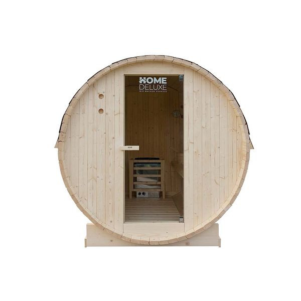 HOME DELUXE Outdoor Fasssauna LAHTI - XL, 48669, 4058166239518