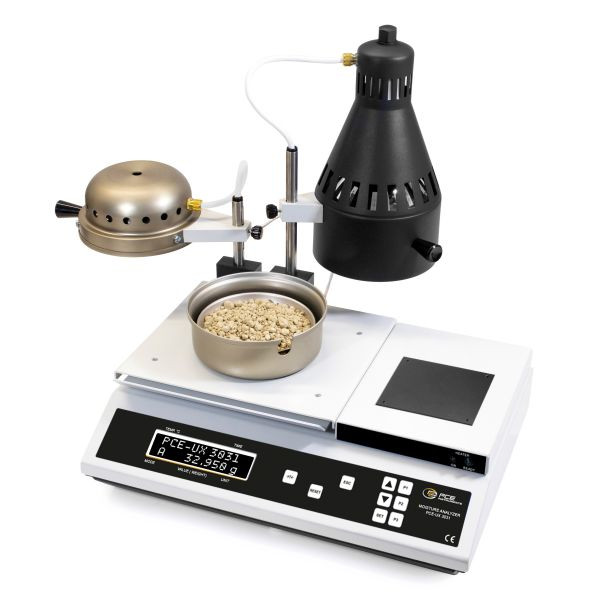 PCE Instruments Feuchtebestimmerwaage, Heiztemperatur 180°C & 360°C, GLP-Datenverwaltung, PCE-UX 3031