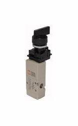 Metal Work 3/2-Wegeventil, manuell betätigt, mit langem Drehhebel, NC, 106425