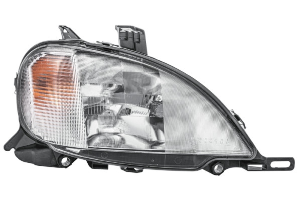 HELLA Halogen-Hauptscheinwerfer, für u.a. Mercedes-Benz M-Class (W163), ECE/CCC, für Rechtsverkehr, rechts, 1EA 963 130-461