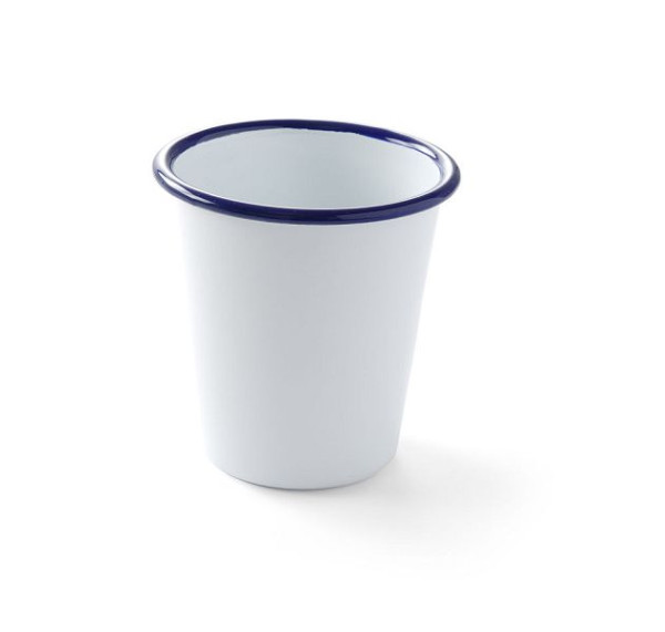 Hendi Becher, 0,3 L, ØxH: 90x90 mm, emailliert, hochwertig, 621325