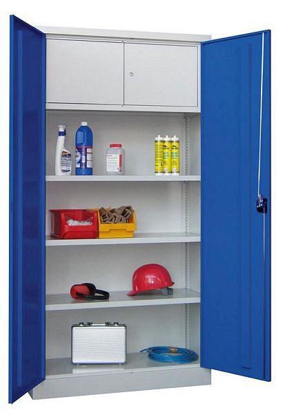 Pavoy Flügeltürenschrank 1950/600/1000, Drehgriff, Wertfach, Böden gepulvert, 31316-100-601-910905