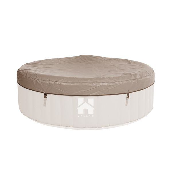 HOME DELUXE Whirlpool Abdeckung CAPE SPLASH, Farbe: Beige, 74273