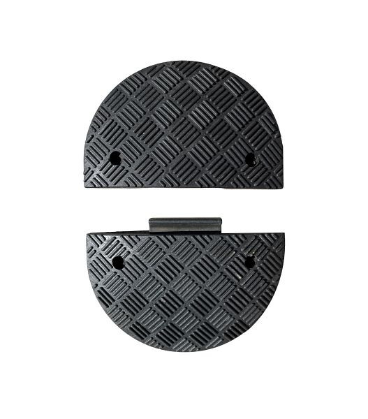 Ri-Traffic Temposchwelle element, Endstück schwarz, Höhe 5 cm, weiblich, 12-1005-08V