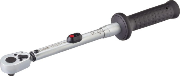 Hazet Drehmoment-Schlüssel, US-STANDARD, Nm min-max: 6.8 - 54.2 Nm, lbf min-max: 5 - 40 lbf.ft, Toleranz: 3%, Vierkant massiv 10 mm (3/8 Zoll), 6114-1CT