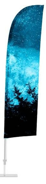 Showdown Displays Promo Flag Wind Druck, Super-Polystoff, PROFLAGGW