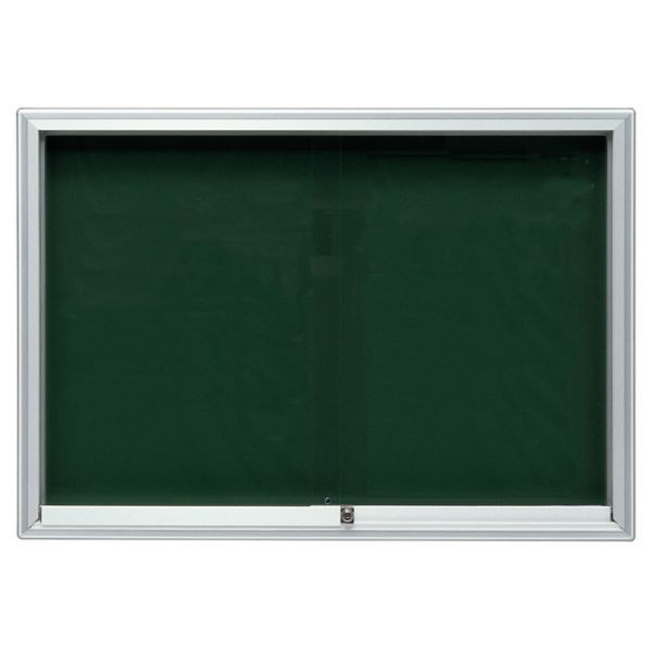 Stein HGS Innenschaukasten -Infomedia SM- mit Schiebetür, weiß, RAL-Farbe nach Wahl lackiert, 160mm/110mm, Maße (BxH): 1500 x 1000 mm, 21382-020201