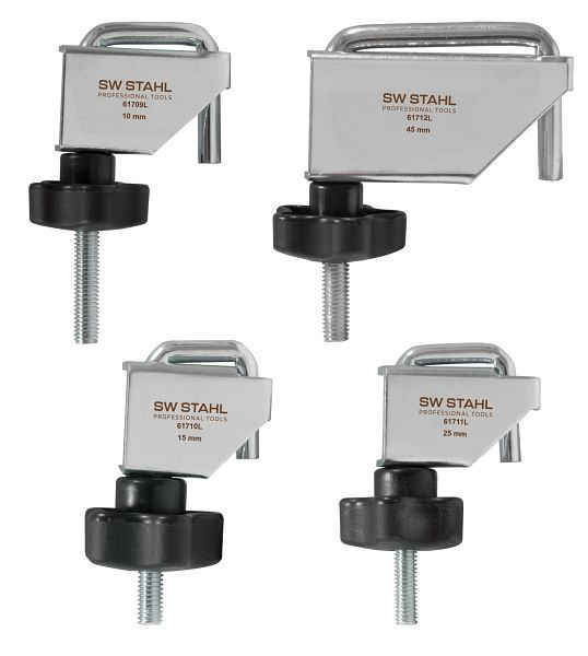 SW-Stahl Schlauchklemmensatz, 4-teilig, 61720L, 4033592031783