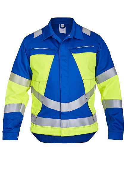 ROFA Jacke teils 2-lagig 2429, Größe 62, Farbe 481-kornblau-leuchtgelb, 2652429-481-62