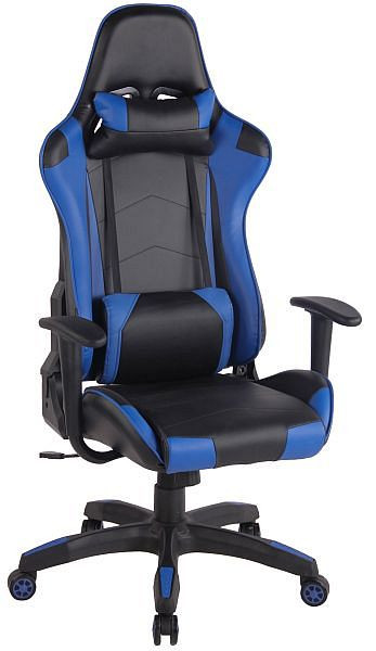 CLP Bürostuhl Miracle V2, schwarz/blau, 1923562101