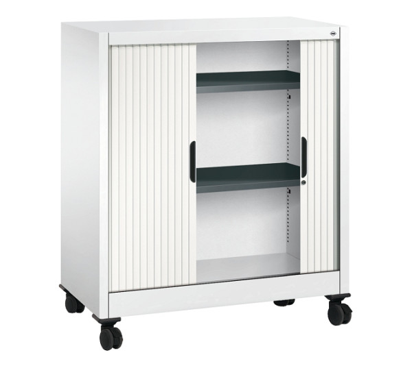 C+P Sideboard mit Rollladen Omnispace, H1030xB1000xT420mm, 9016/9016, 3242-00 S10215