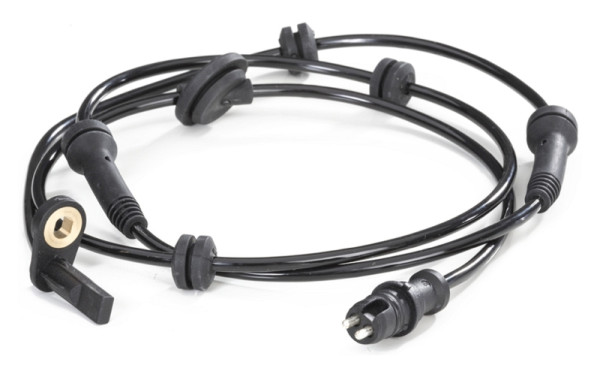 HELLA Sensor, Raddrehzahl, 12V, Vorderachse links, Kabel: 1280mm, 6PU 009 106-771