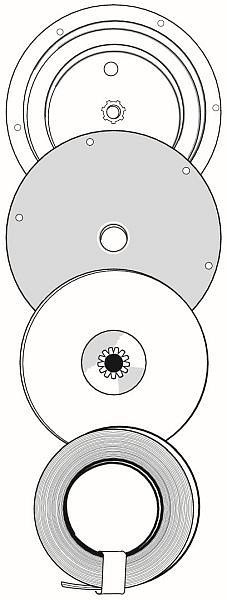 Bahco Getriebegehäuse komplett, 2637