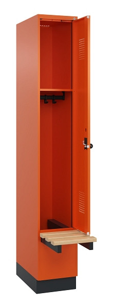 C+P Spind Evolo PLUS, 1 Abteile, 1950x300x815mm, 2004/2004, Drehriegel, 049040-10 S10023