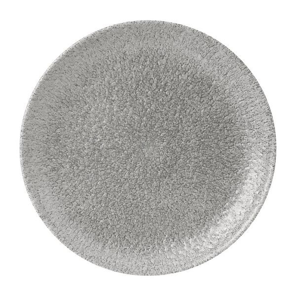 Churchill Raku Jasper Grey Evolve Coupe-Teller 8,67" (Box 12) (Direkt), FD880