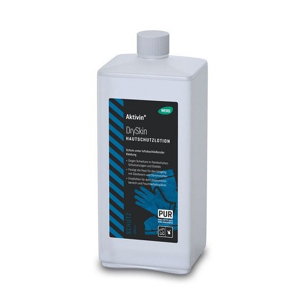 WERO Aktivin DrySkin Hautschutzlotion, Spenderflasche, VE: 1000 ml, 20050107